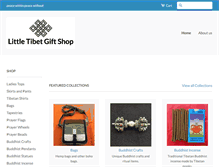 Tablet Screenshot of littletibetgiftshop.com